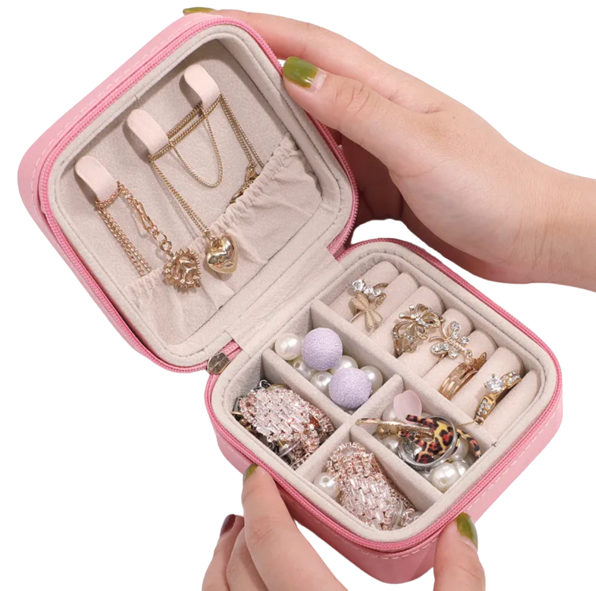 Varsity Collection Small Square Jewelry Case